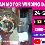 Ap Fan Motor Rewinding