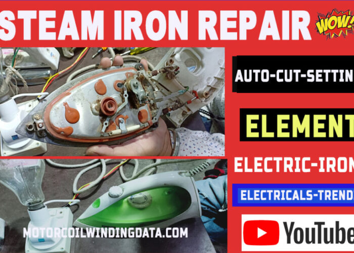 STEAM IRON REPAIR