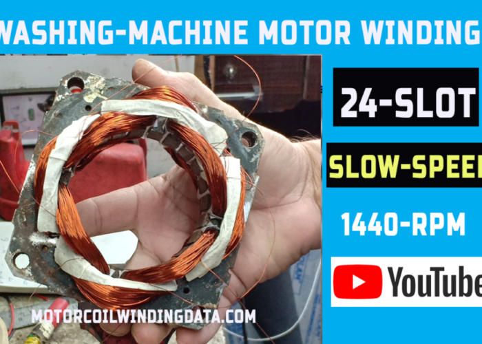 dryer motor winding data