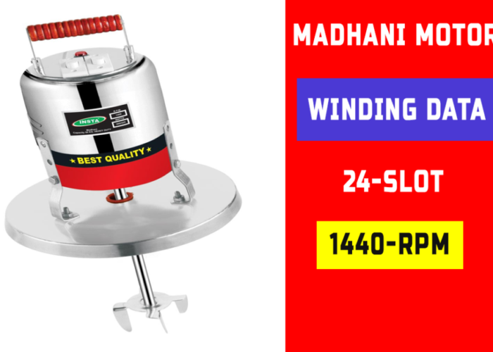 madhani motor winding