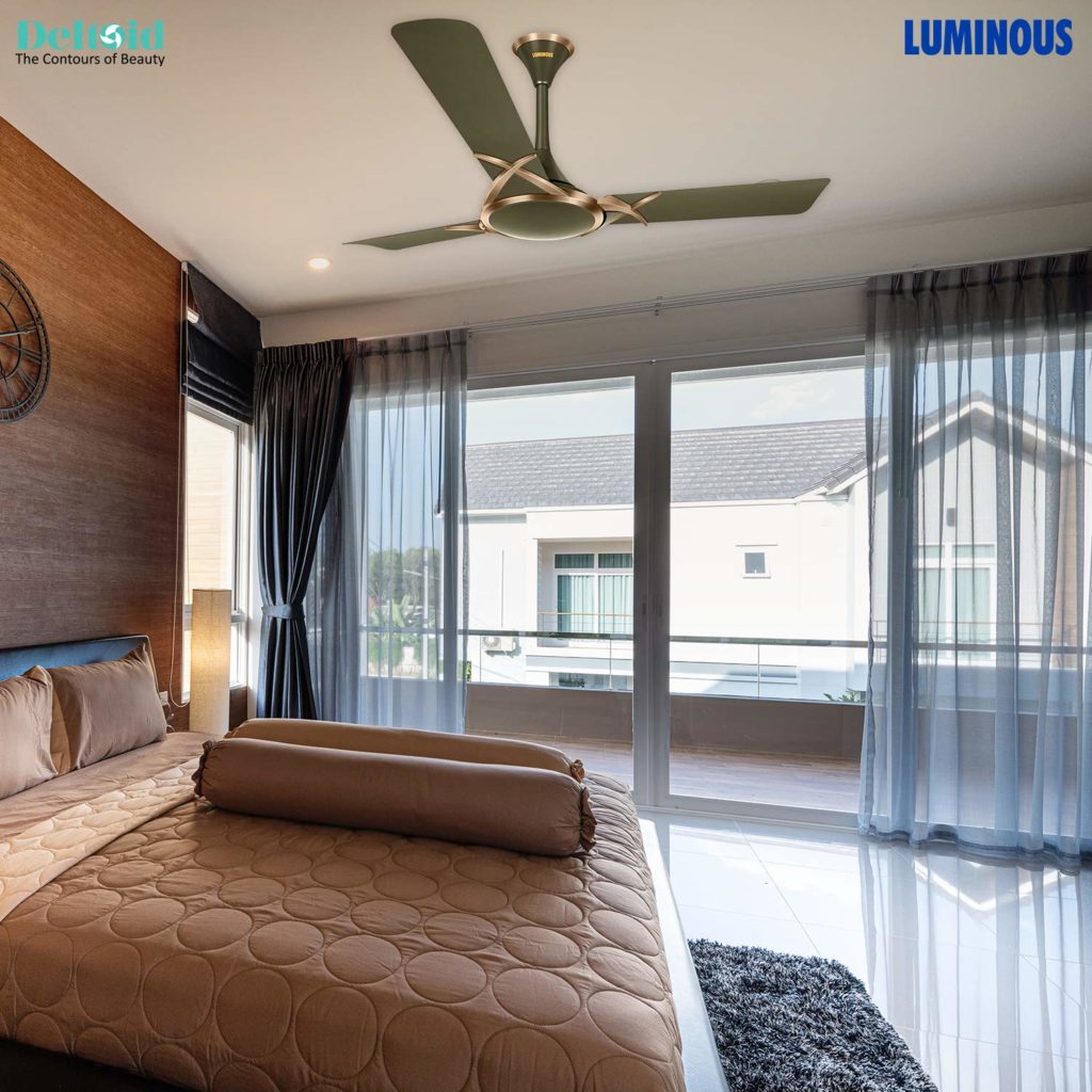 Luminous Deco Premium Deltoid 1200mm Ceiling Fan