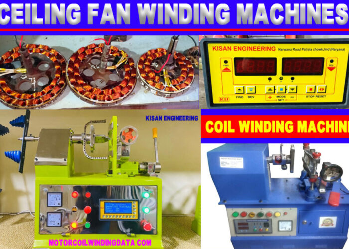 Ceiling Fan Winding Machine - Coil Winding Machine - Winding Machine Price | Rewinding Machine