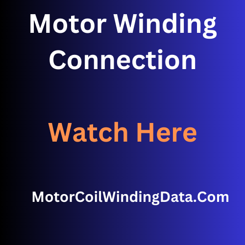 Motor Winding Connection Diagram by motorcoilwindingdata.com